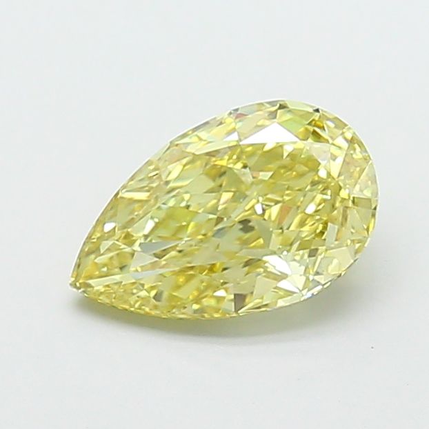 1.53 CT Fancy Intense Yellow PEAR