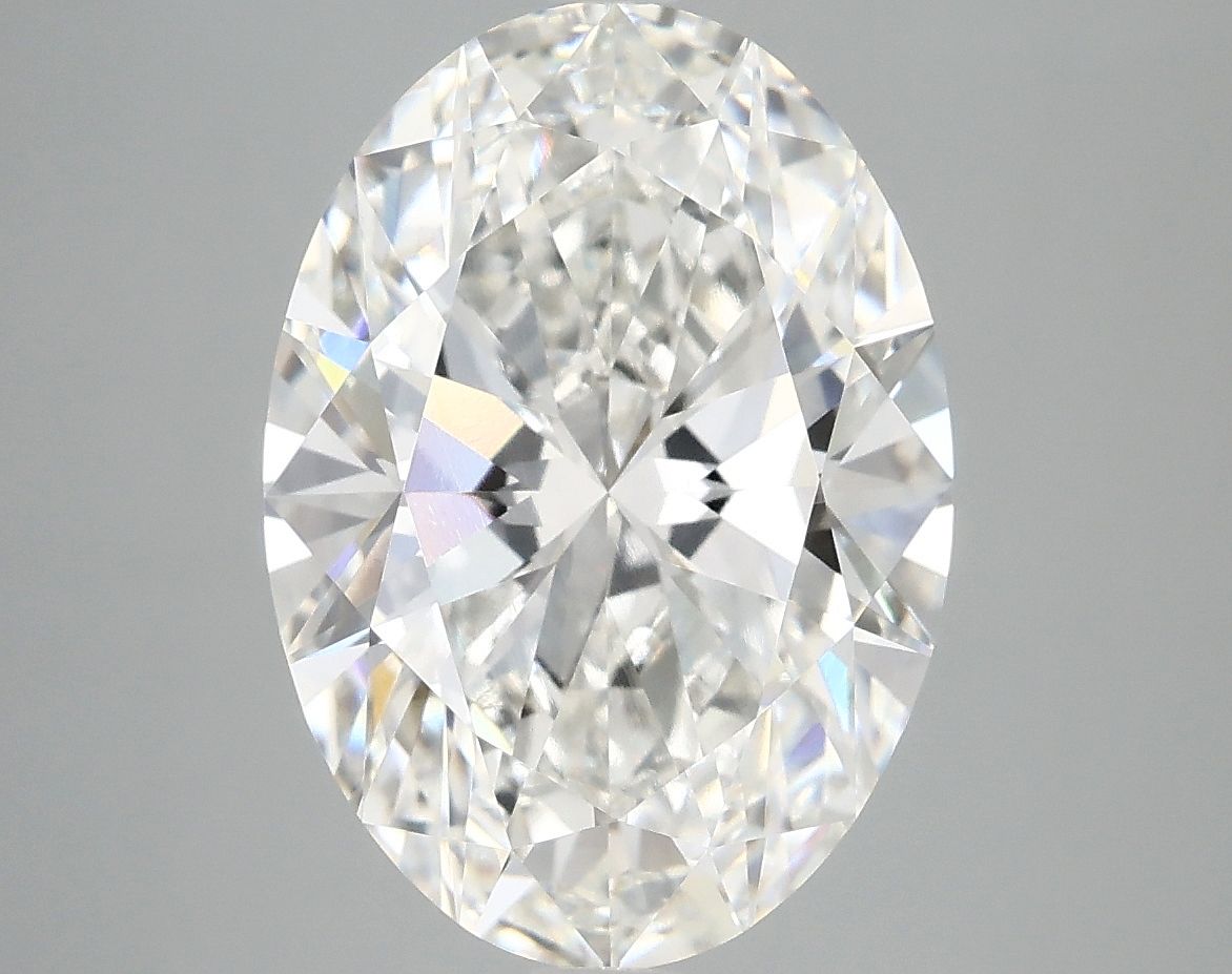 5.02 ct. oval Lab Grown Diamond front image