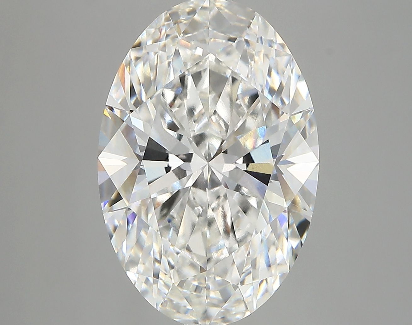 5.75 ct. oval Lab Grown Diamond front image