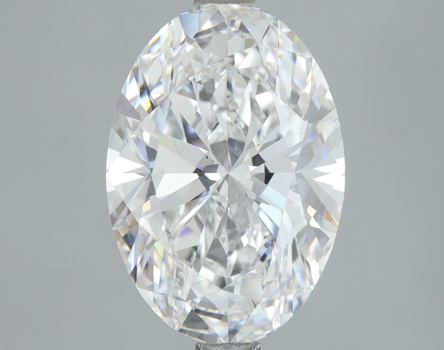 3.03 ct. oval Lab Grown Diamond front image