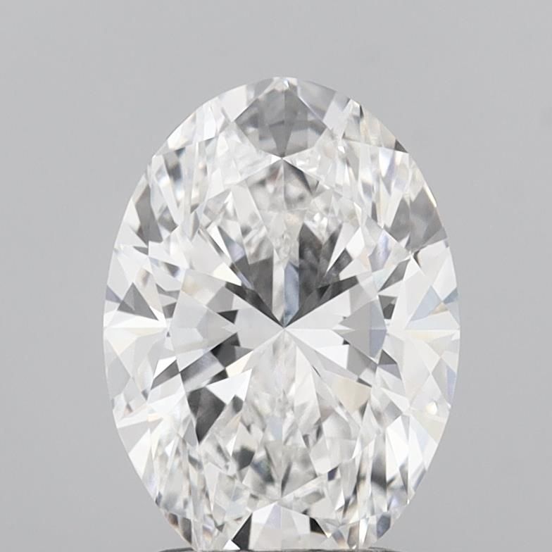 2.04 ct. oval Lab Grown Diamond front image