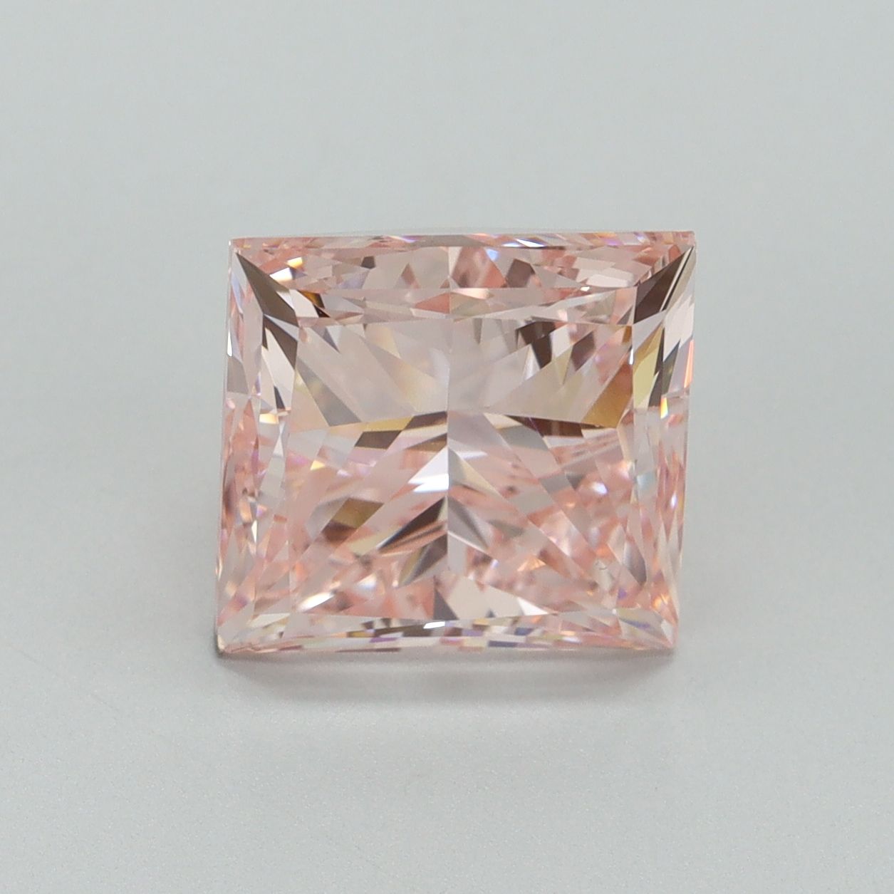 4.50 ct. princess Lab Grown Diamond front image
