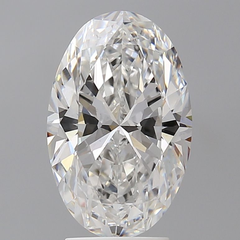 3.60 ct. oval Lab Grown Diamond front image