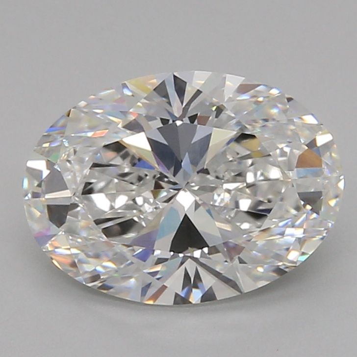 3.02 ct. oval Lab Grown Diamond front image