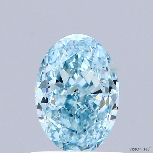 1.02 ct. oval Lab Grown Diamond front image