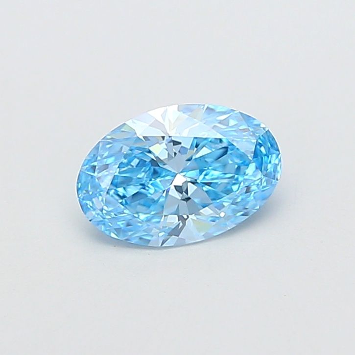 1.04 CT Fancy Vivid Blue OVAL