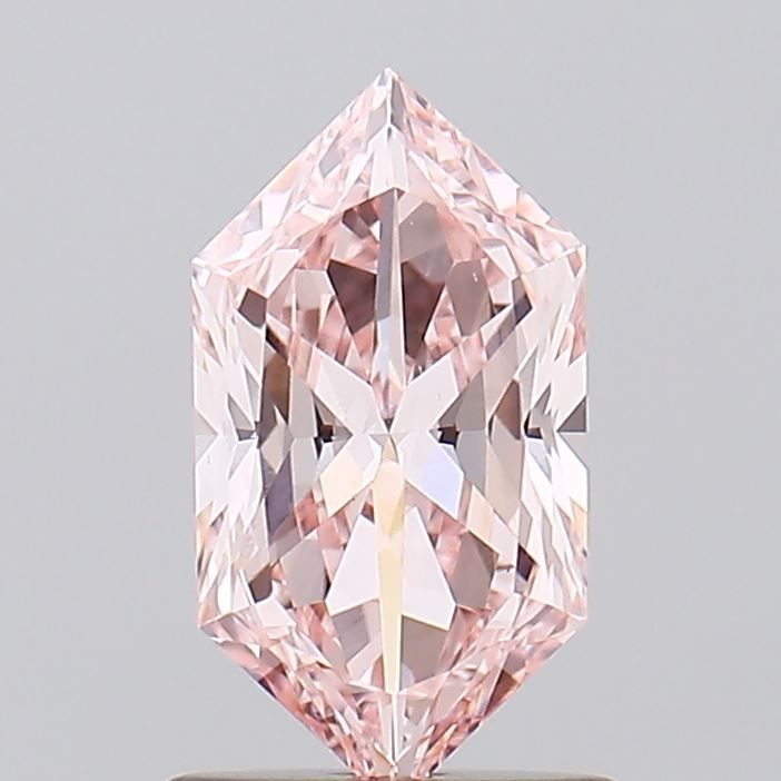 1.03 CT Fancy Intense Pink HEXAGONAL