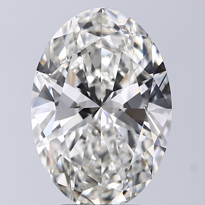 3.50 ct. oval Lab Grown Diamond front image