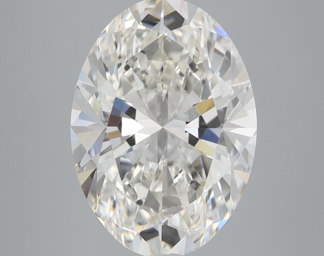 4.07 ct. oval Lab Grown Diamond front image