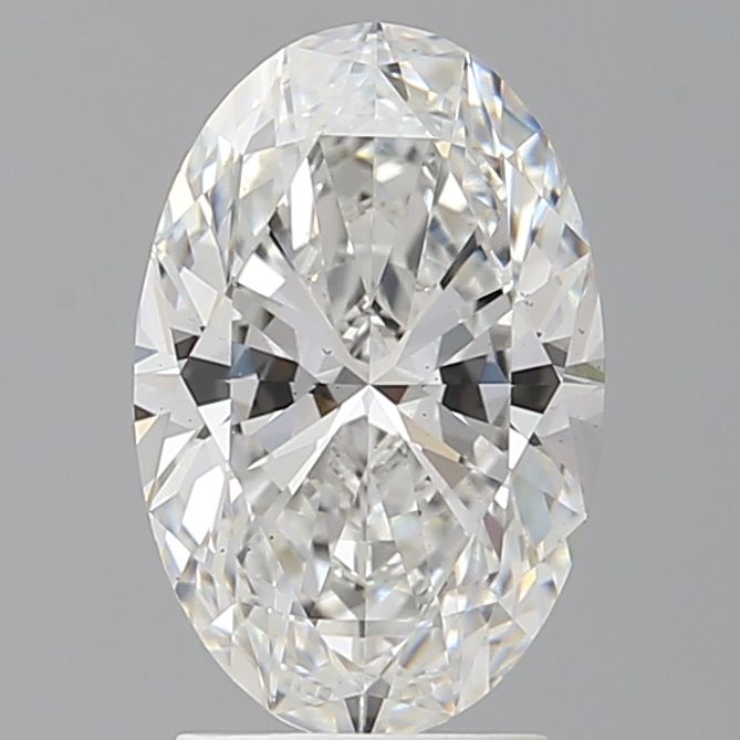 2.60 ct. oval Lab Grown Diamond front image
