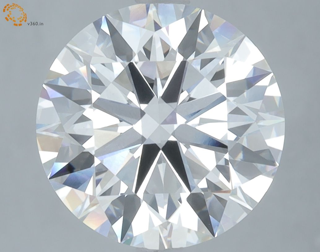 5.07 ct. round Lab Grown Diamond front image