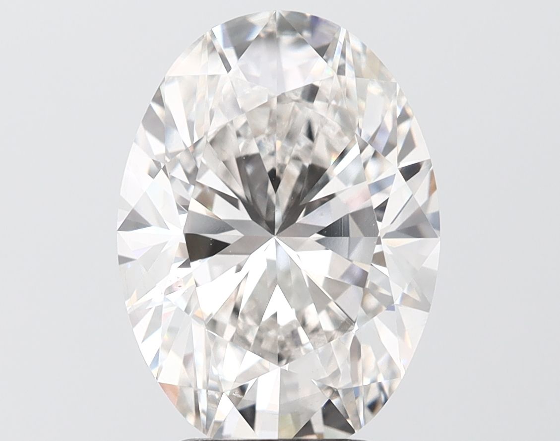 5.04 ct. oval Lab Grown Diamond front image