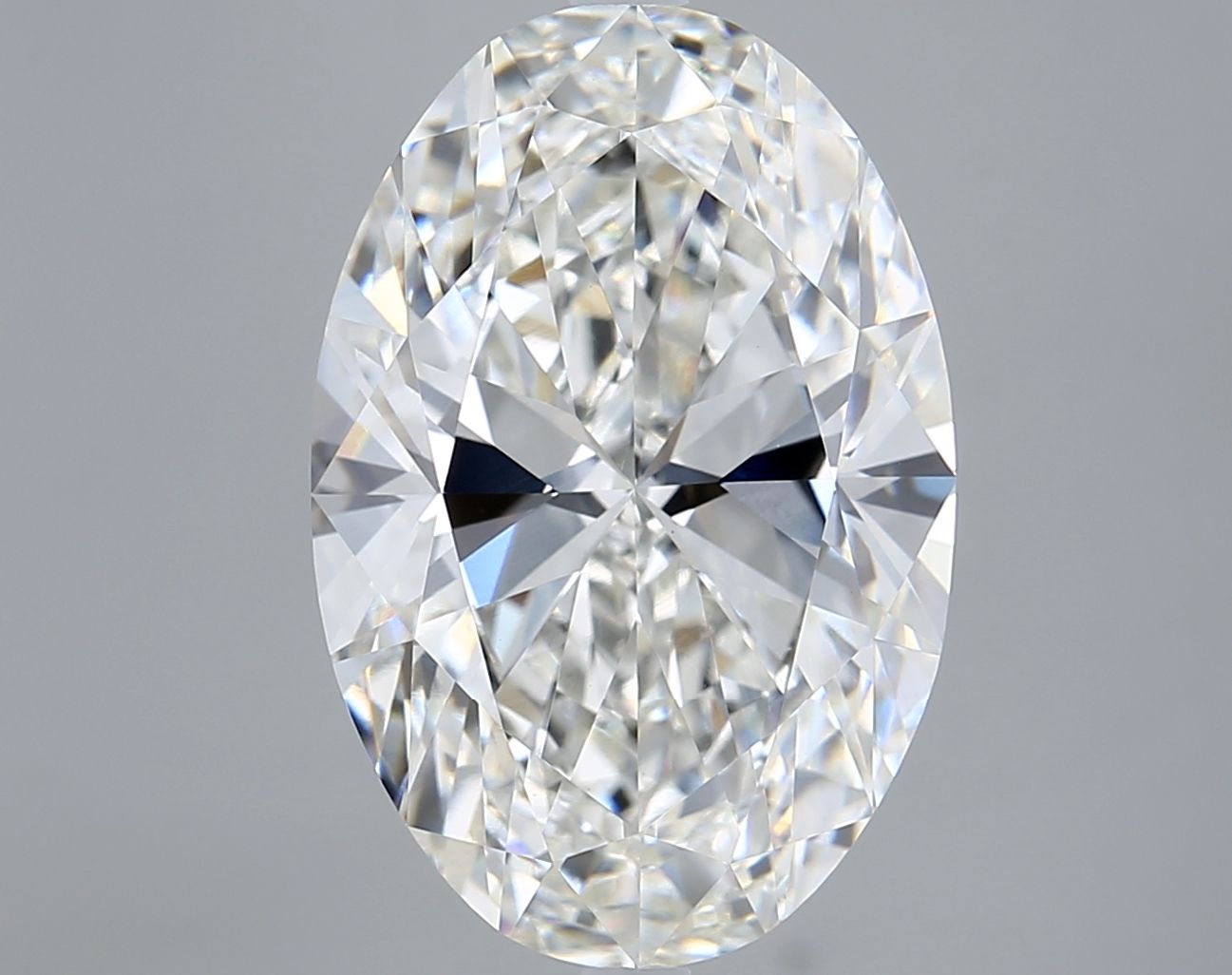8.06 ct. oval Lab Grown Diamond front image