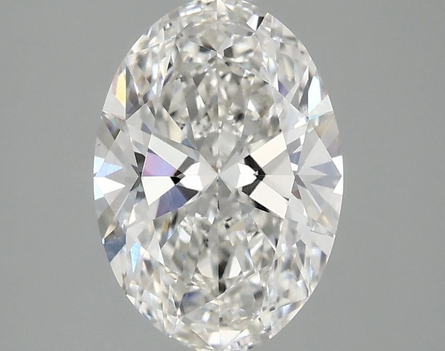 2.02 ct. oval Lab Grown Diamond front image