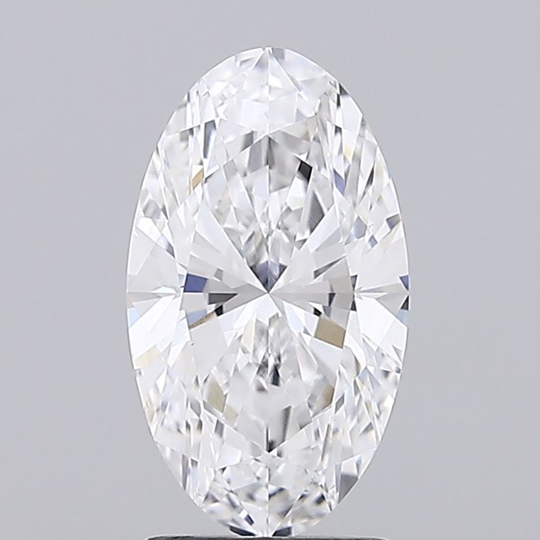 2.06 ct. oval Lab Grown Diamond front image