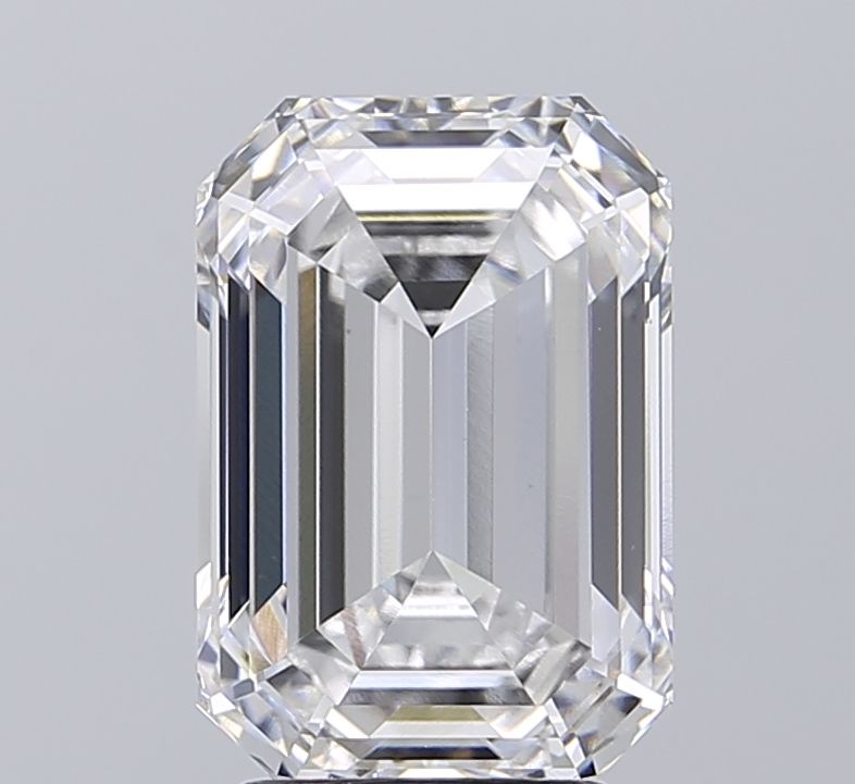 4.10 ct. emerald Lab Grown Diamond front image