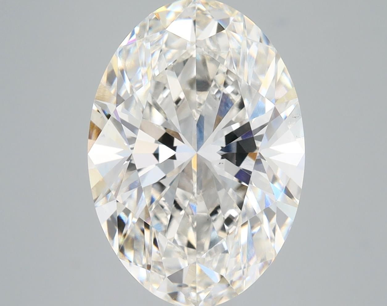 5.01 ct. oval Lab Grown Diamond front image