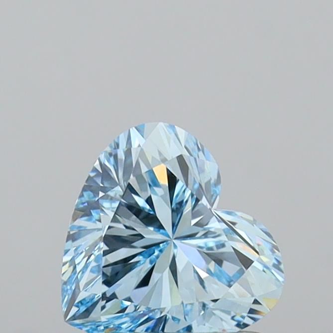 1.11 CT Fancy Intense Blue HEART