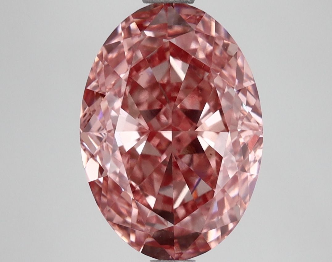 4.14 ct. oval Lab Grown Diamond front image