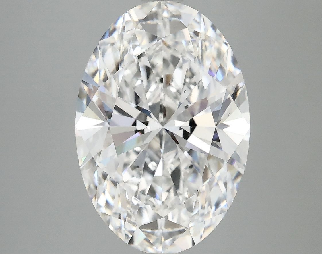 4.06 ct. oval Lab Grown Diamond front image