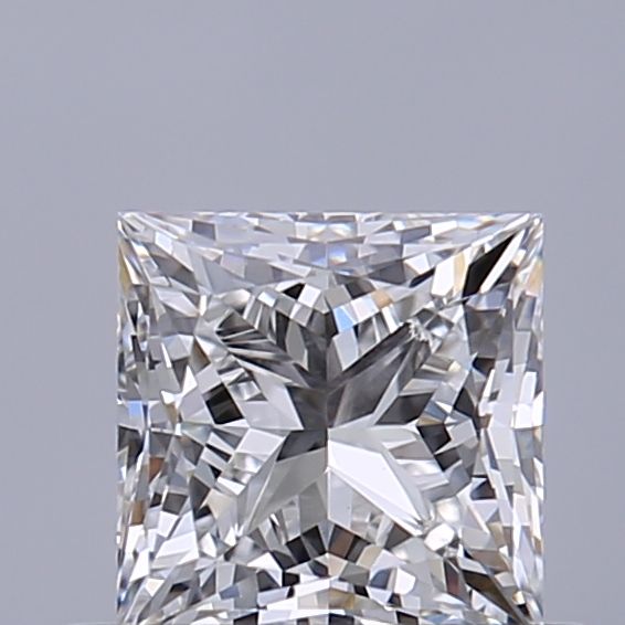 0.58 ct lab-grown Princess Diamond