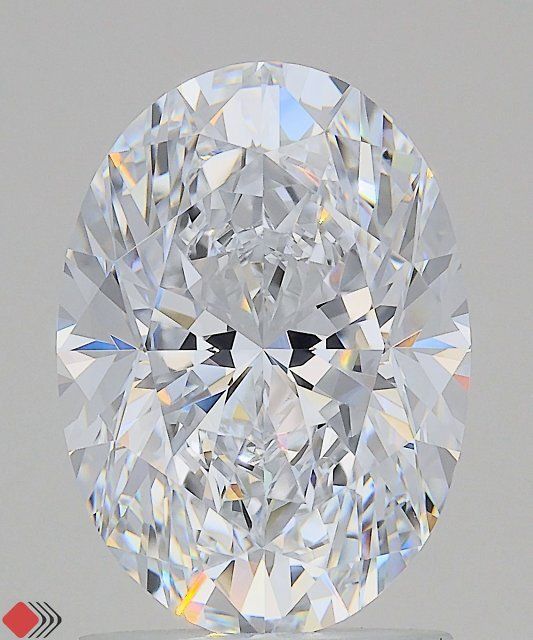 2.06 ct. oval Lab Grown Diamond front image