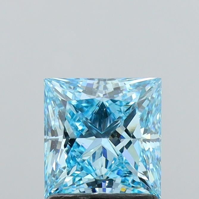 1.42 CT Fancy Vivid Blue PRINCESS
