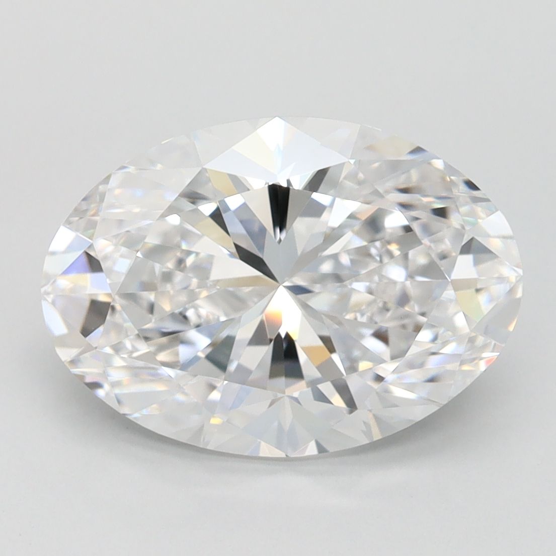 3.00 ct. oval Lab Grown Diamond front image