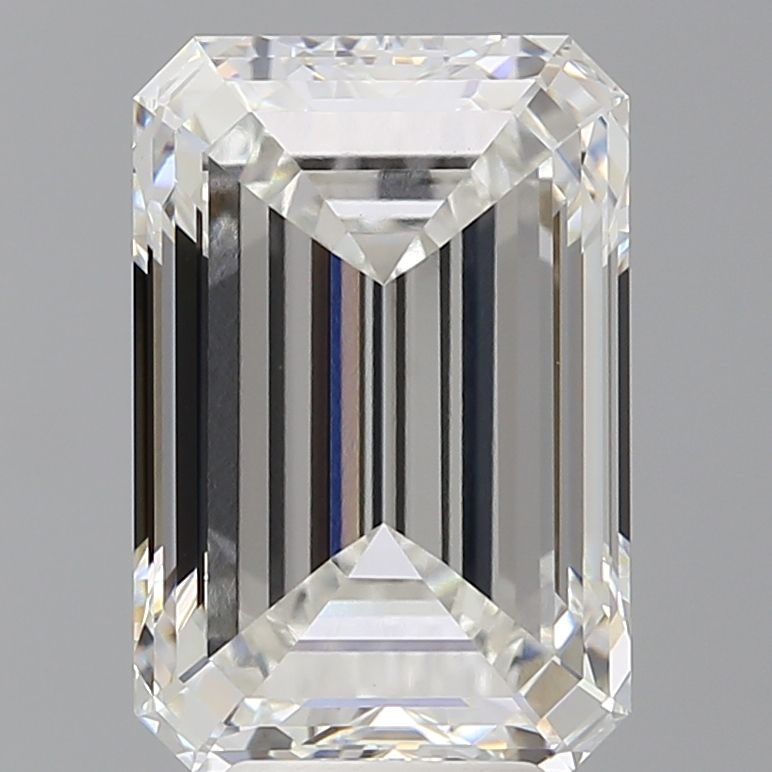 6.58 ct. emerald Lab Grown Diamond front image