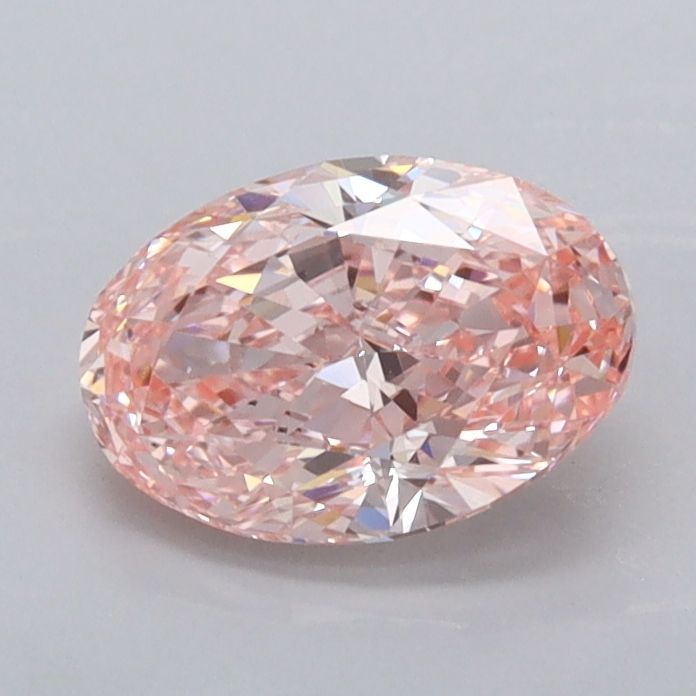 1.04 CT Fancy Vivid Pink OVAL