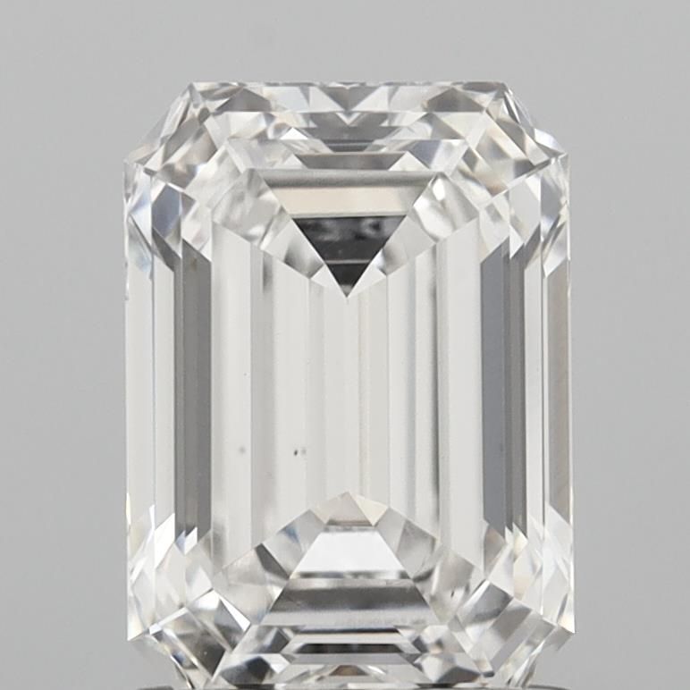 1.56 ct. emerald Lab Grown Diamond front image