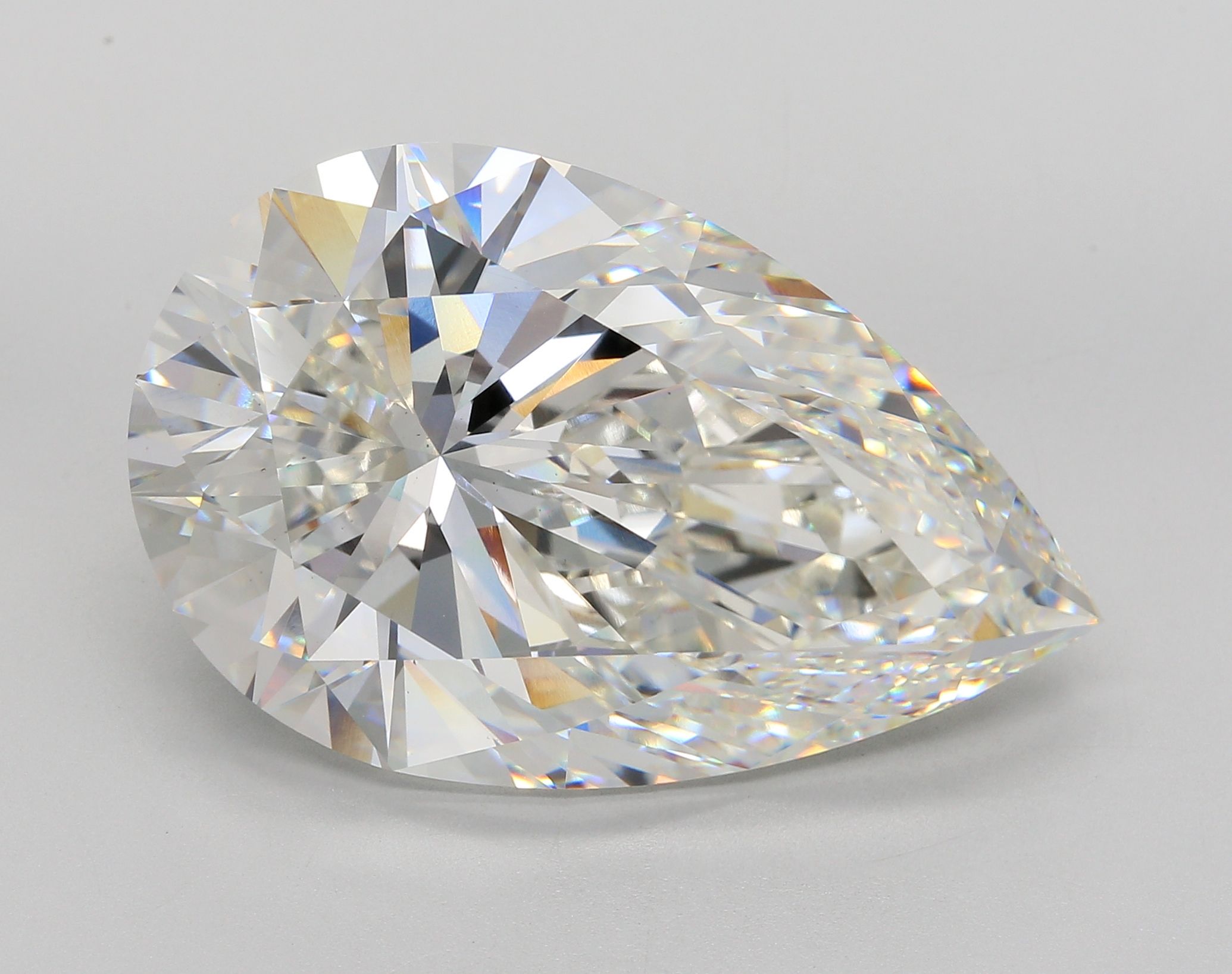 31.61 ct. pear Lab Grown Diamond front image