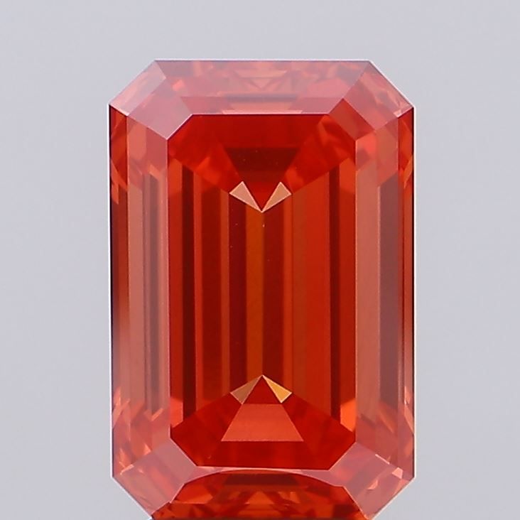 4.31 ct. emerald Lab Grown Diamond front image