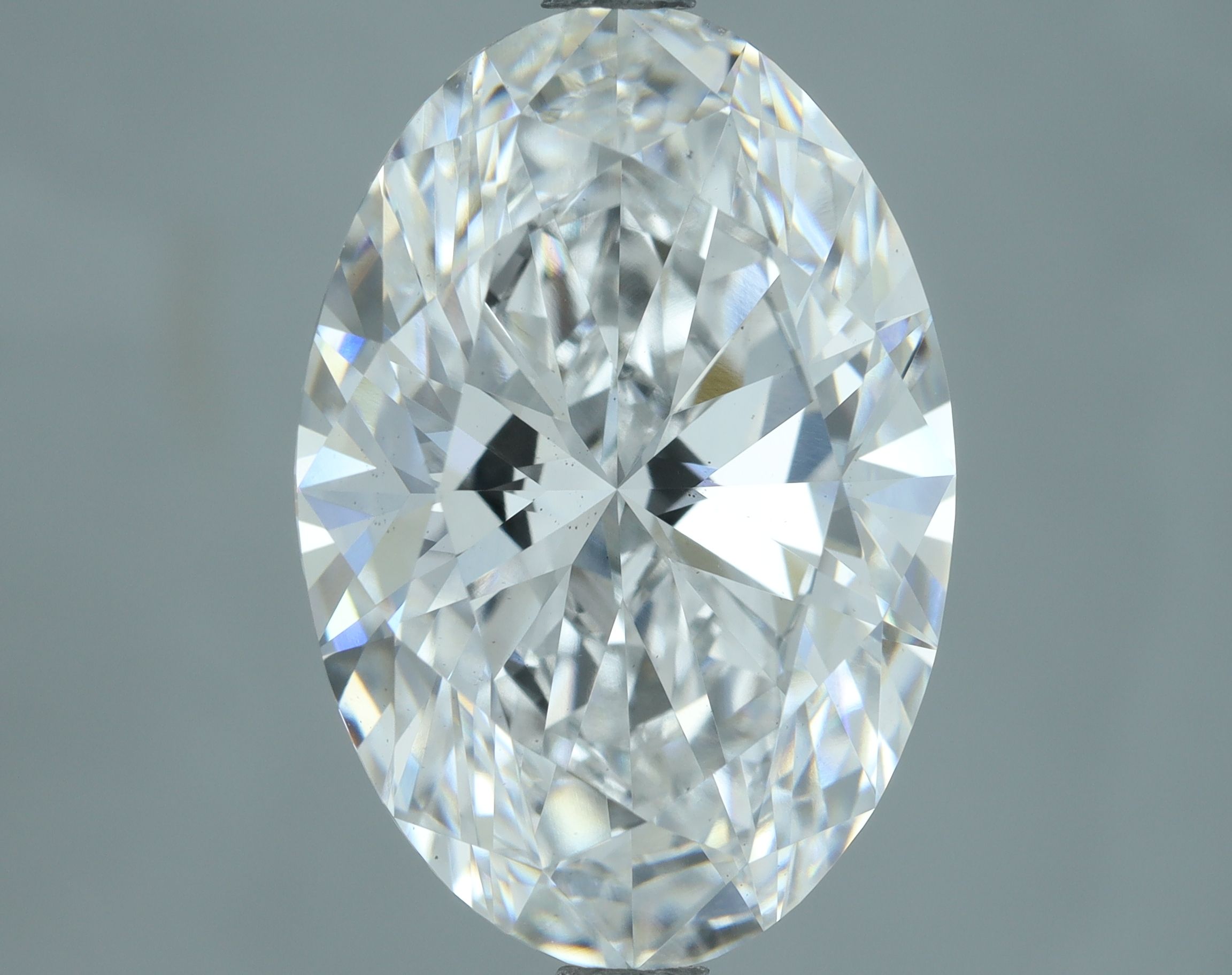 6.01 ct. oval Lab Grown Diamond front image