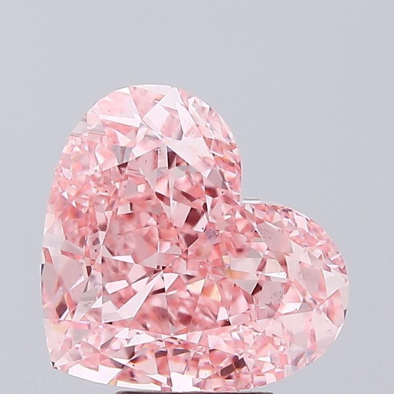 6.14 ct. heart Lab Grown Diamond front image