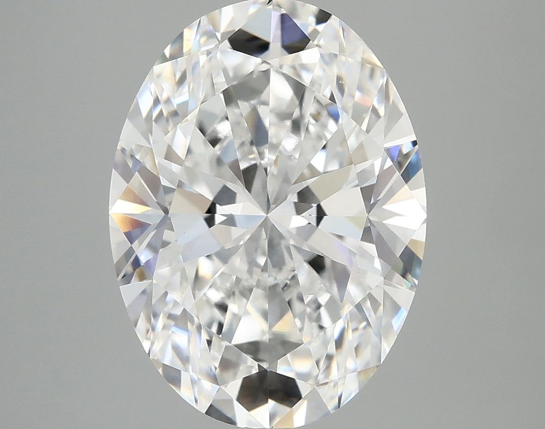 5.02 ct. oval Lab Grown Diamond front image