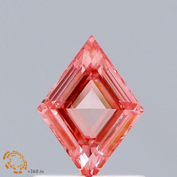 0.53 CT Fancy Vivid Pink LOZENGE