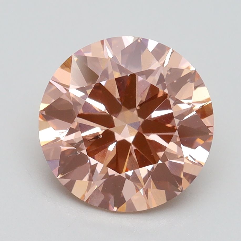2.54 ct. round Lab Grown Diamond front image