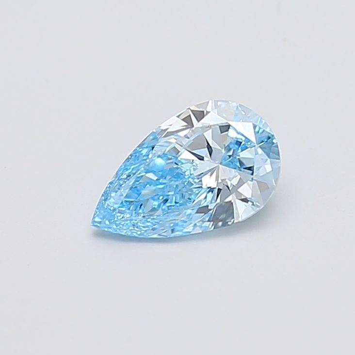 1.0 CT Fancy Vivid Blue PEAR