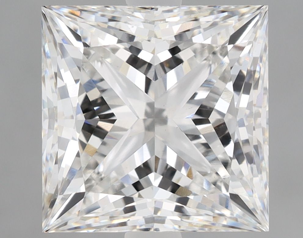 3.58 ct. princess Lab Grown Diamond front image