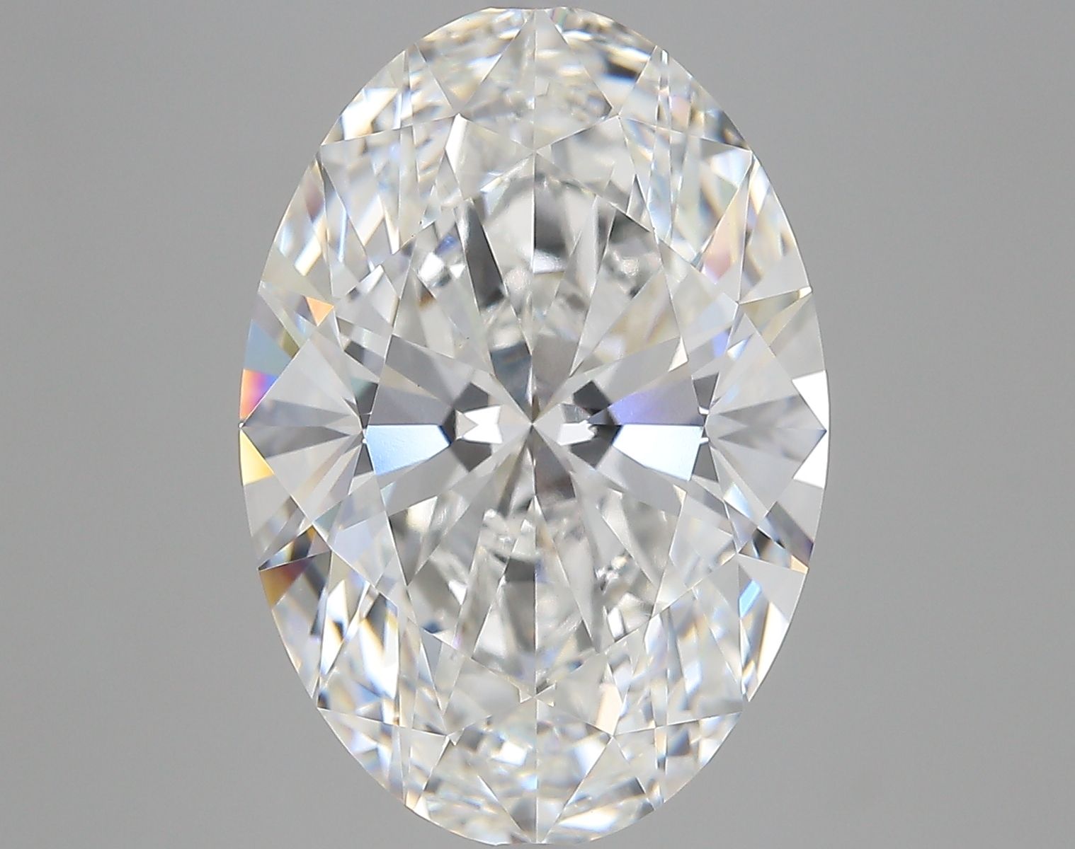 9.06 ct. oval Lab Grown Diamond front image