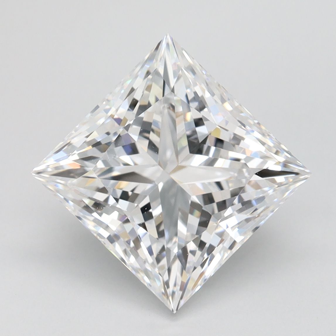 3.17 ct. princess Lab Grown Diamond front image