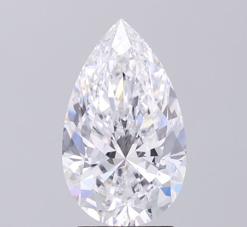 3.02 ct. pear Lab Grown Diamond front image