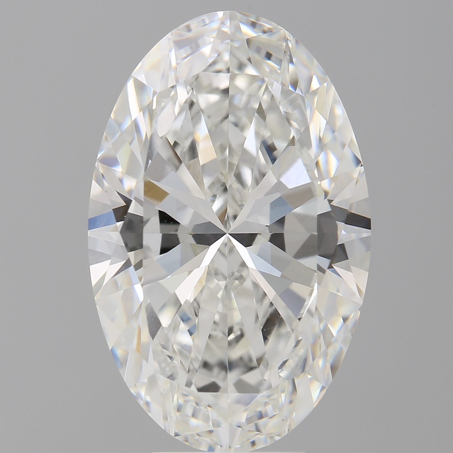 8.01 ct. oval Lab Grown Diamond front image