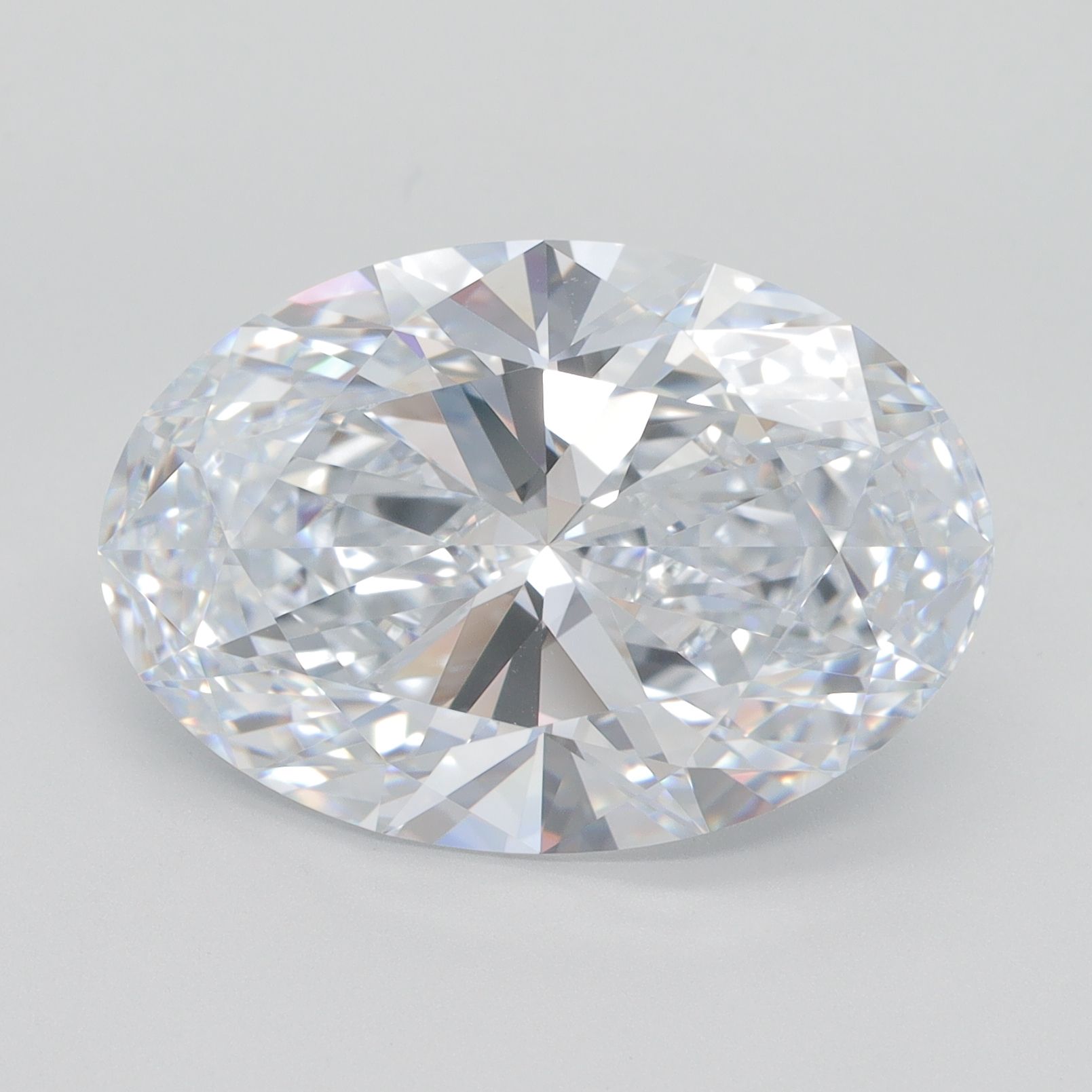 9.14 ct. oval Lab Grown Diamond front image