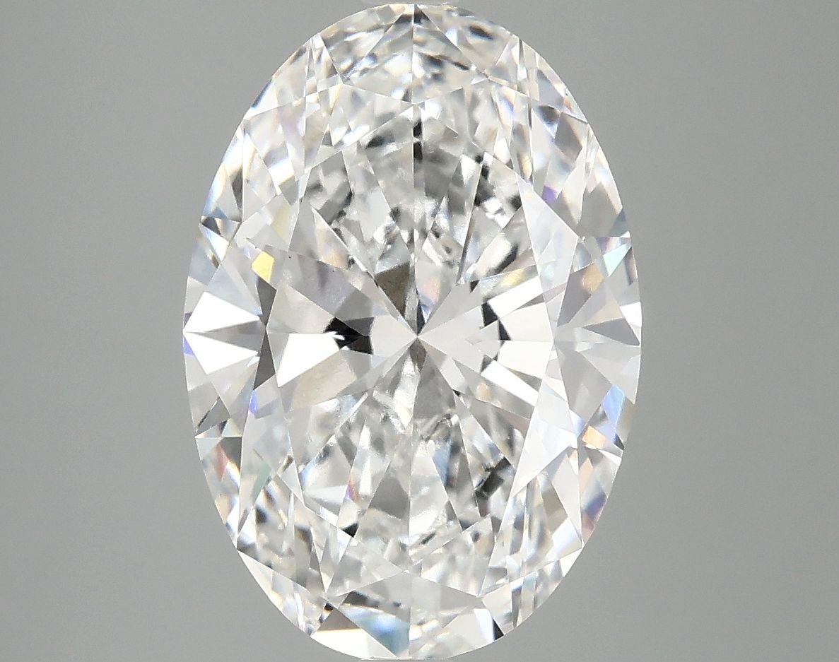 5.01 ct. oval Lab Grown Diamond front image
