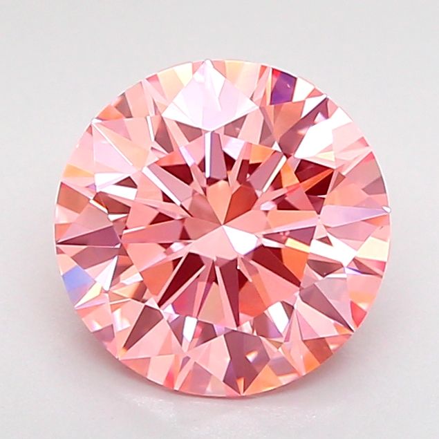 2.00 ct. round Lab Grown Diamond front image