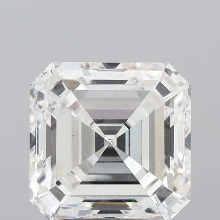 2.55 ct lab-grown Asscher Diamond