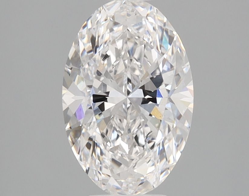 1.29 ct. oval Lab Grown Diamond front image