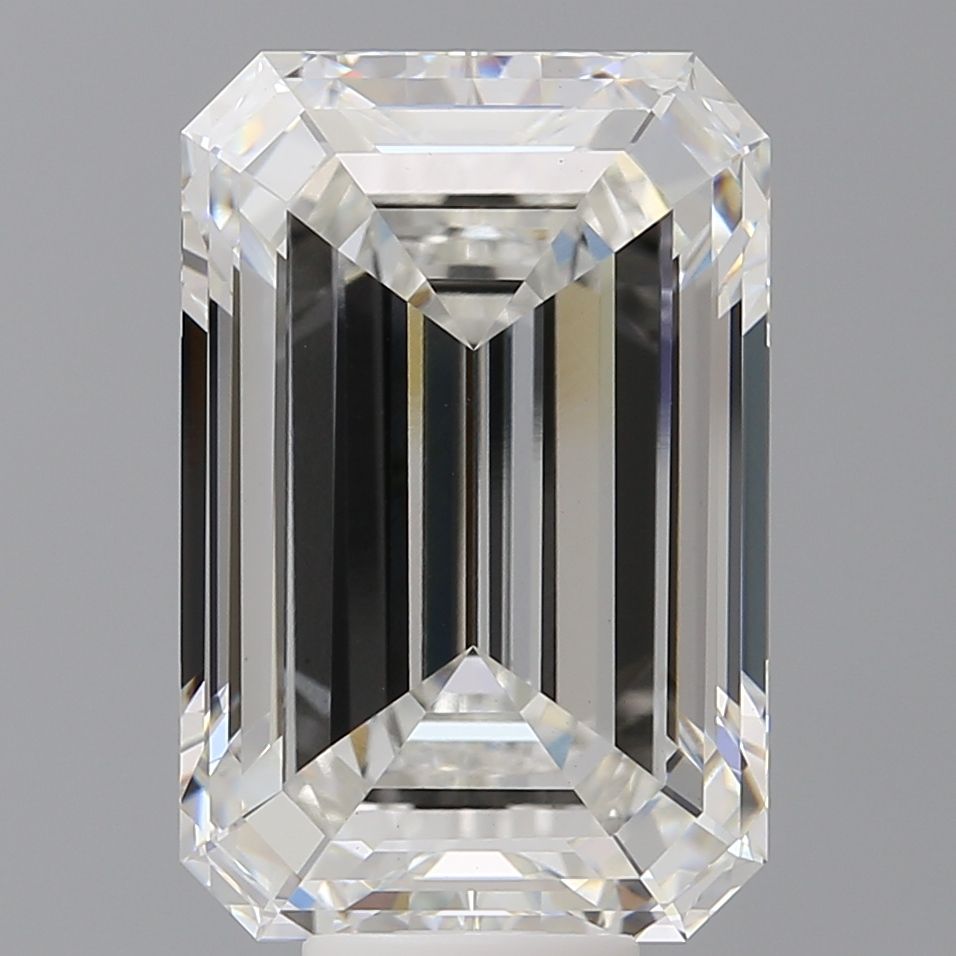 11.10 ct. emerald Lab Grown Diamond front image